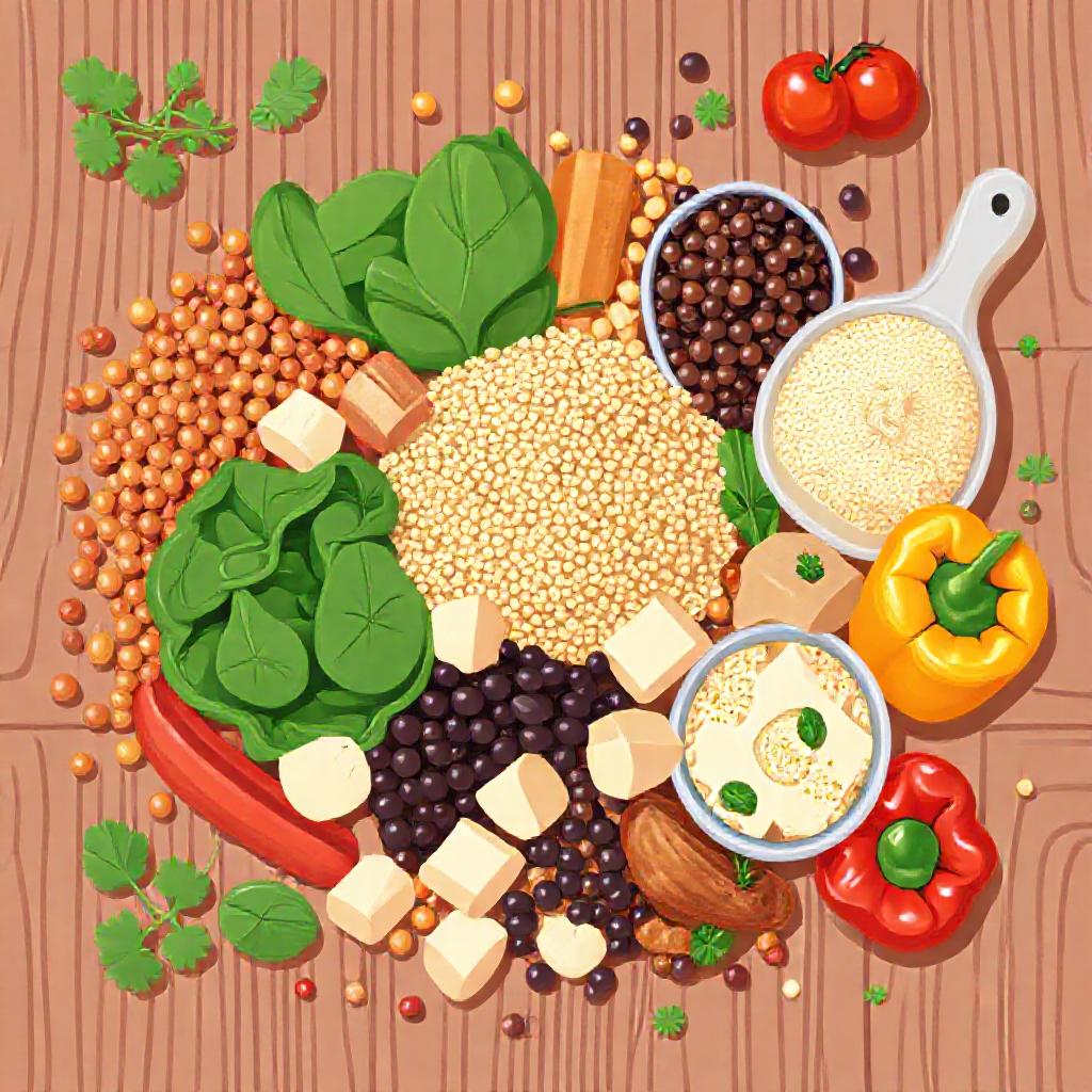 makanan berbasis tumbuhan Alt text